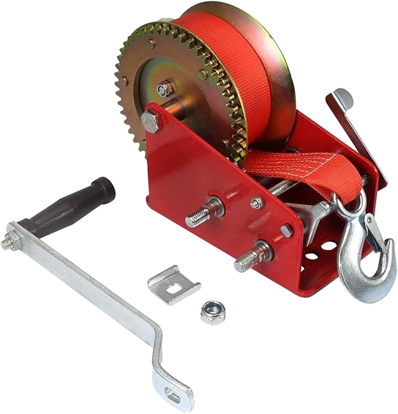 ハンドウインチボートウインチ 3500ポンド容量 頑丈ハンド